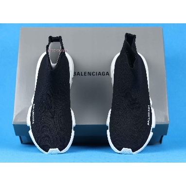 Balenciaga Speed Trainer Mid Black 458653 W05G0 1000 Black/White Sneakers