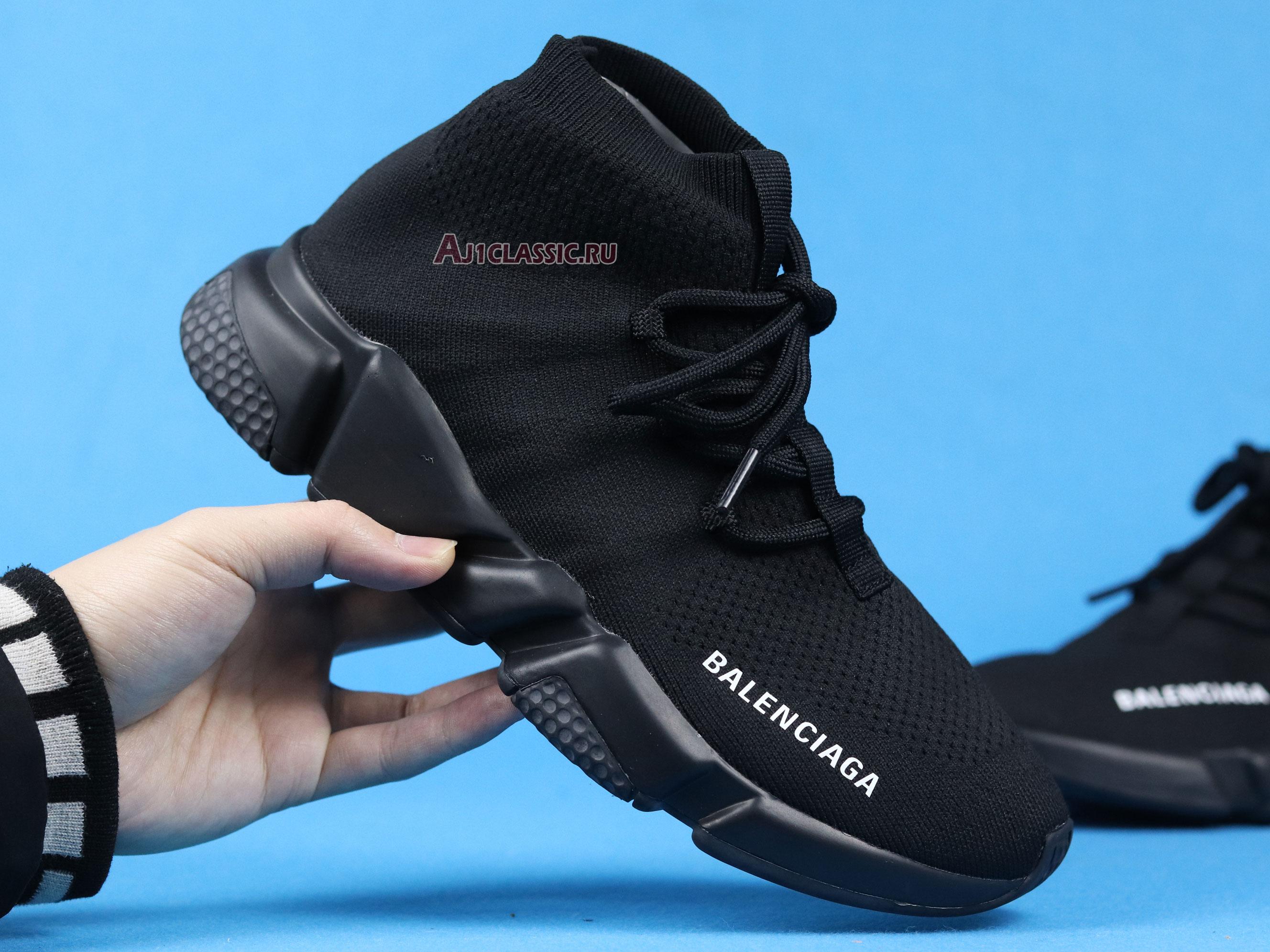 Balenciaga Speed Lace-Up Sneaker "Black" 587289 W2DB1 1013