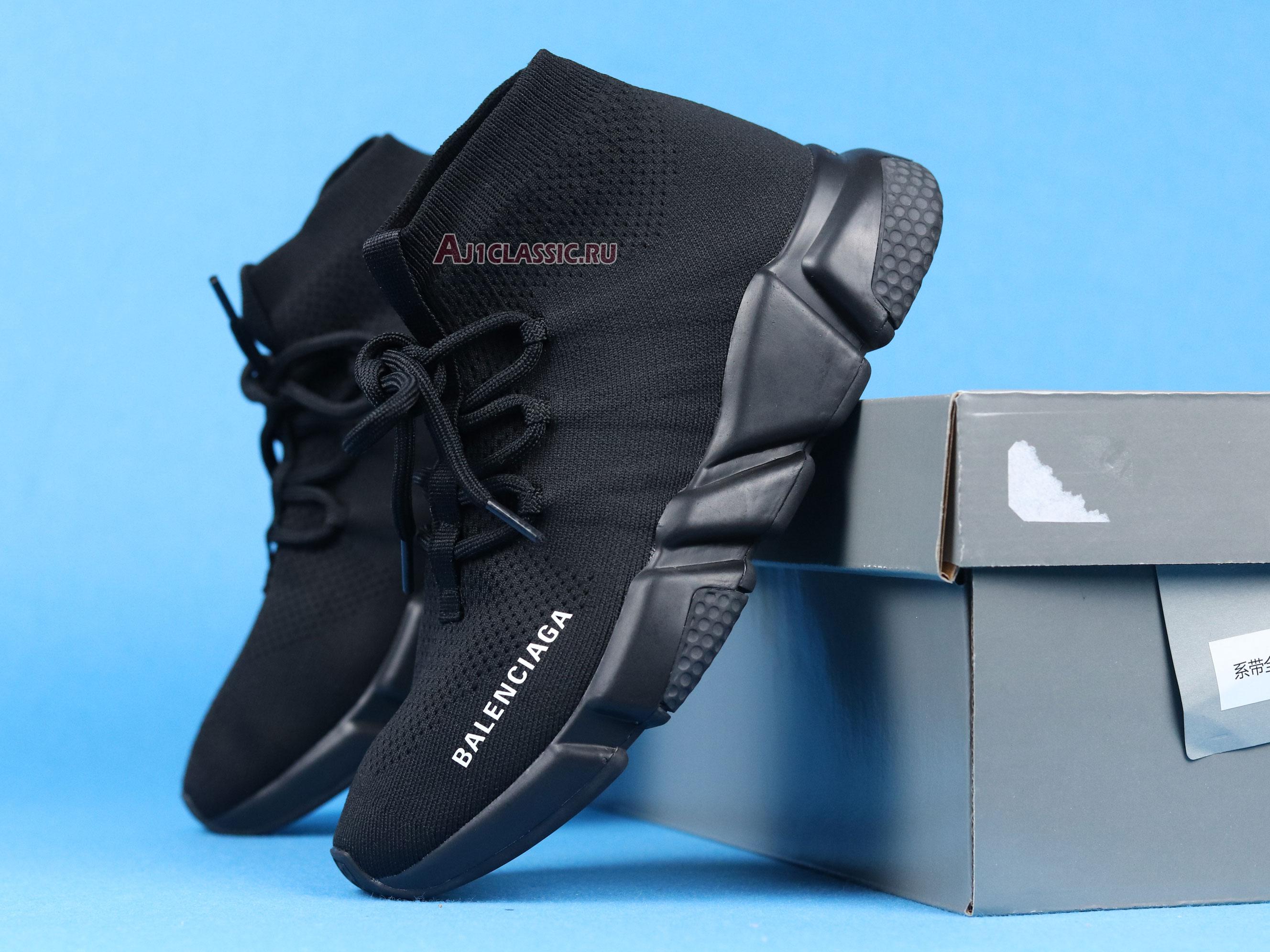 Balenciaga Speed Lace-Up Sneaker "Black" 587289 W2DB1 1013