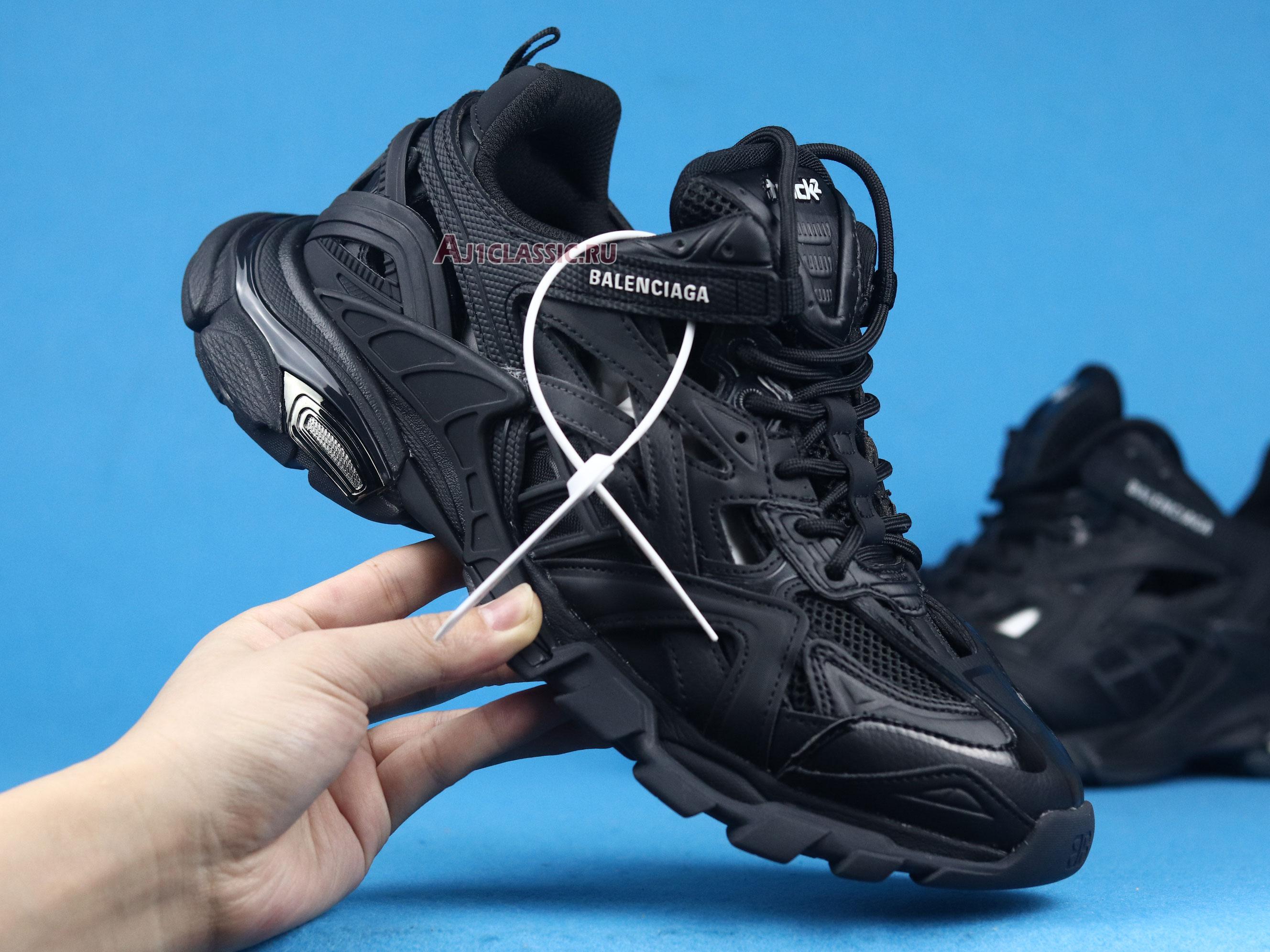 New Balenciaga Track.2 Trainer "Black" 568614 W2GN1 1000 Shoes