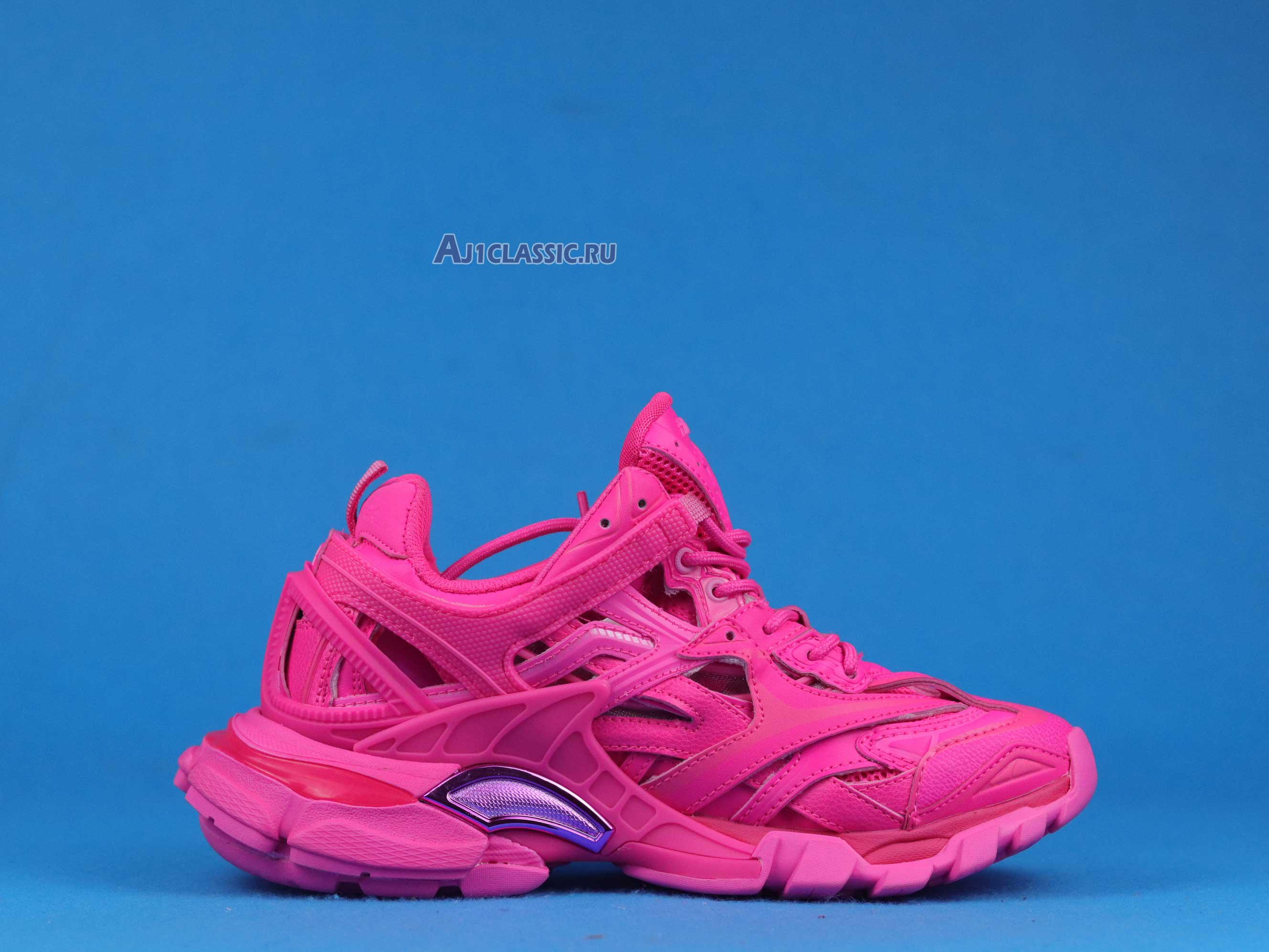 Balenciaga Track.2 Sneaker "Fluo Pink" 568614 W2FC1 5845