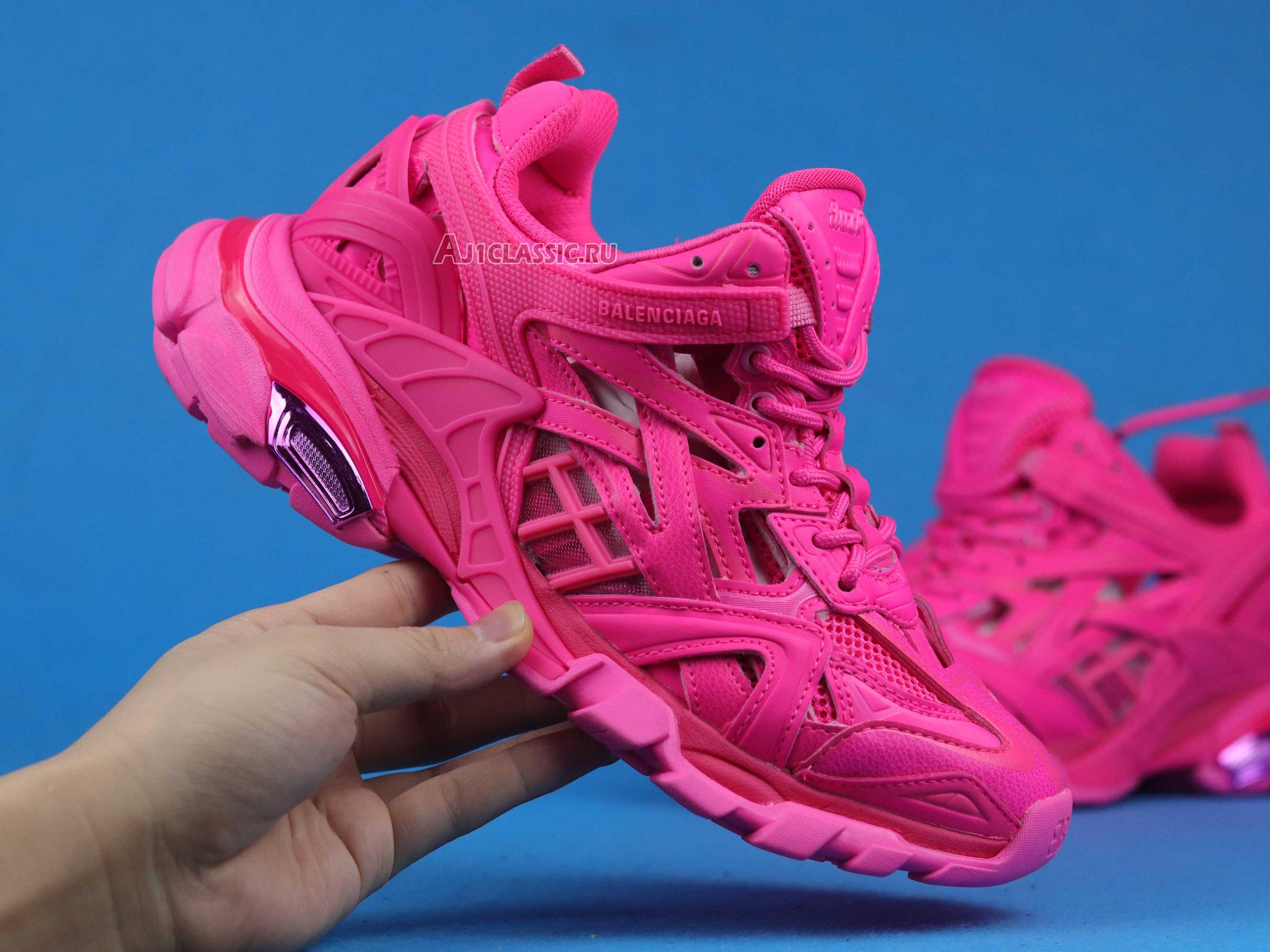 Balenciaga Track.2 Sneaker "Fluo Pink" 568614 W2FC1 5845