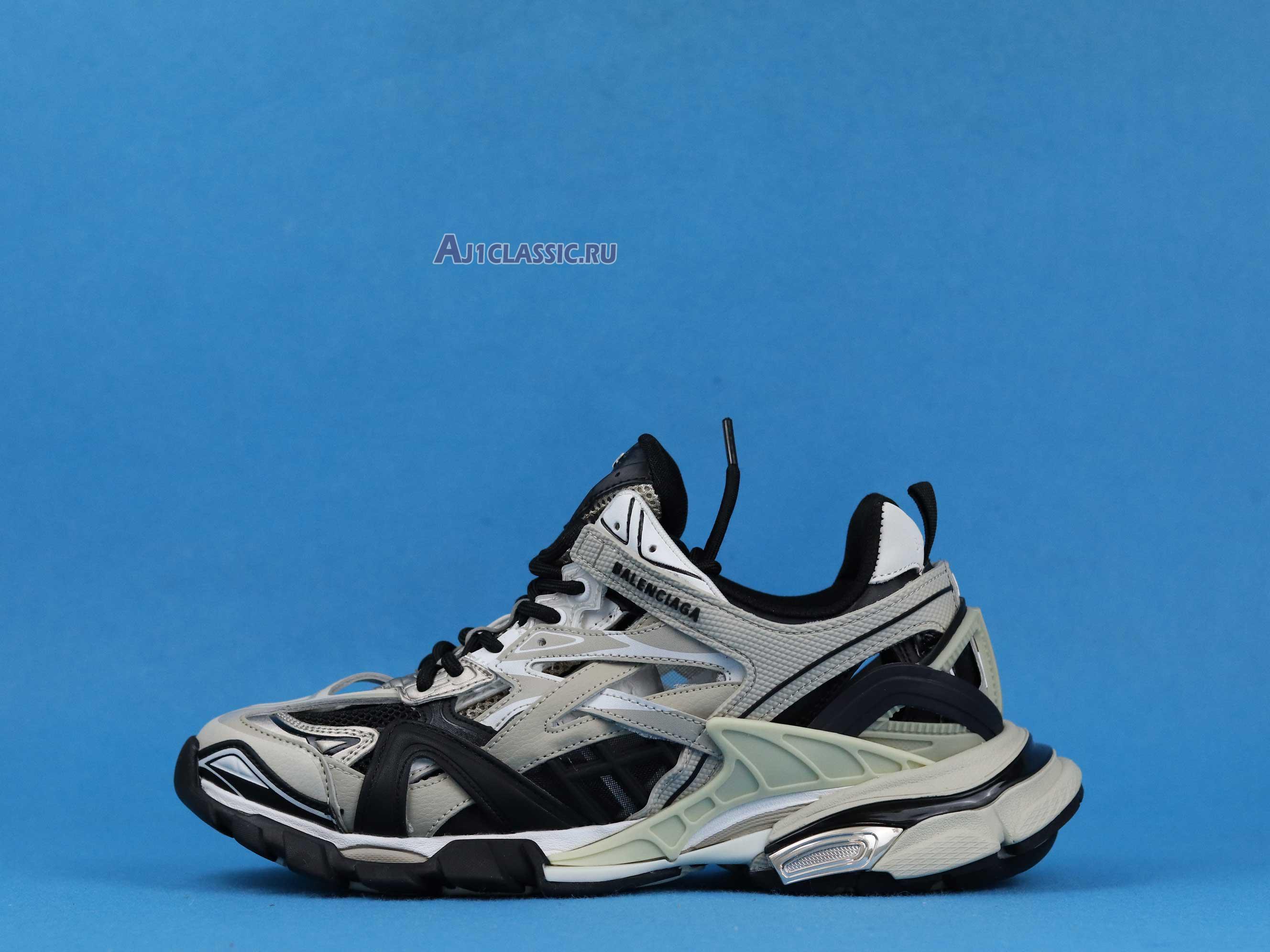 Balenciaga Track.2 Sneaker "Beige Black" 568614 W2GN3 8071