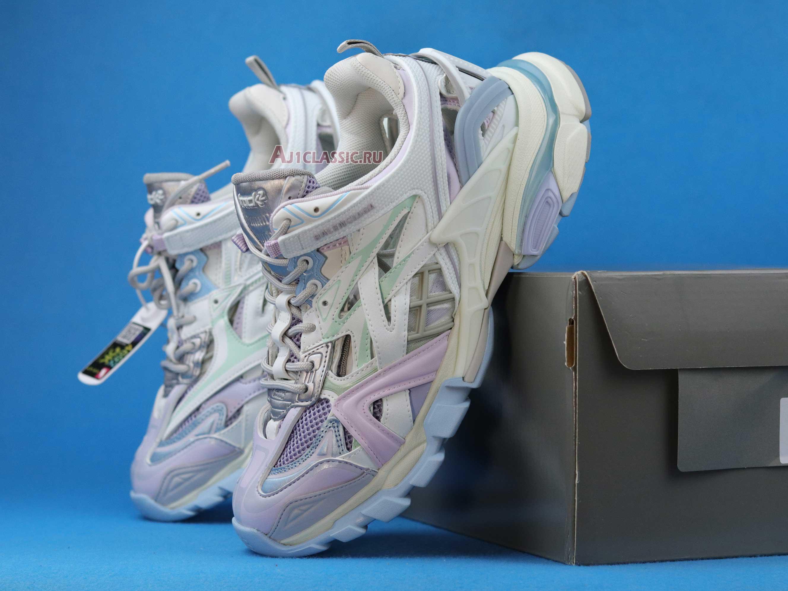 Balenciaga Track.2 Sneaker "White Light Blue" 568615 W2GN3 9045