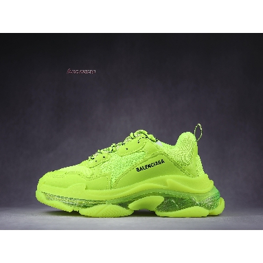 Balenciaga Triple S Sneaker Fluo Yellow 541624 W2FF1 7320 Fluo Yellow/Yellow Sneakers