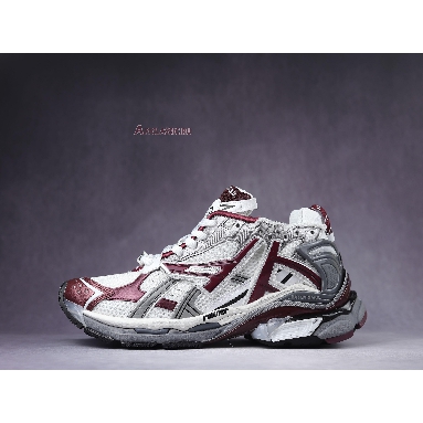 Balenciaga Runner Sneaker Burgundy 677403 W3RB3 9069 White/Burgundy/Grey Sneakers