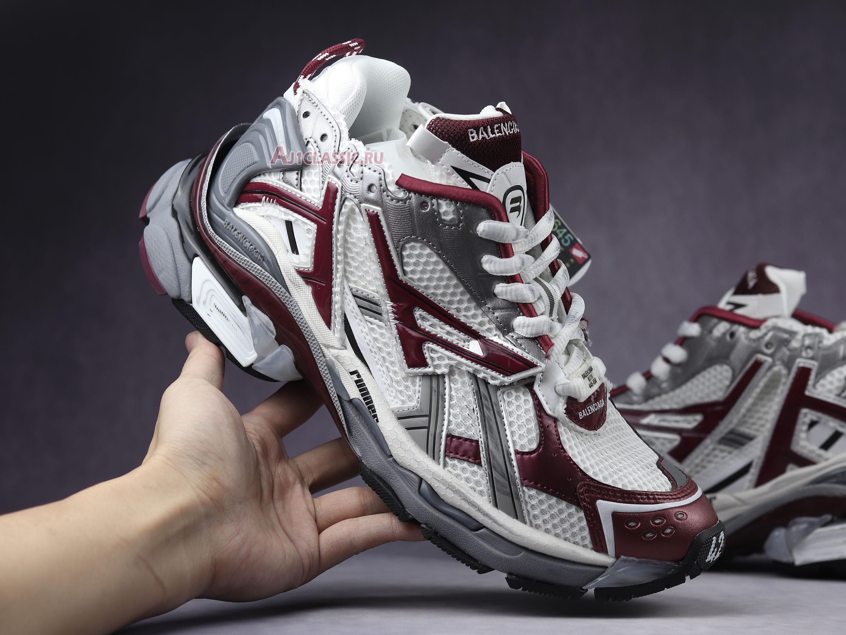 Balenciaga Runner Sneaker "Burgundy" 677403 W3RB3 9069