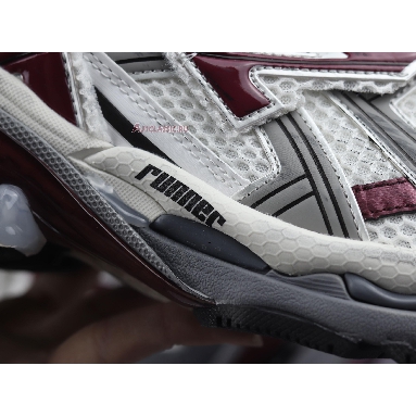 Balenciaga Runner Sneaker Burgundy 677403 W3RB3 9069 White/Burgundy/Grey Sneakers