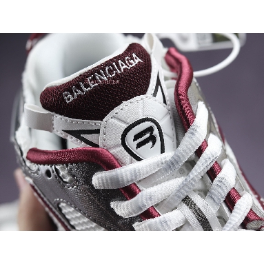 Balenciaga Runner Sneaker Burgundy 677403 W3RB3 9069 White/Burgundy/Grey Sneakers