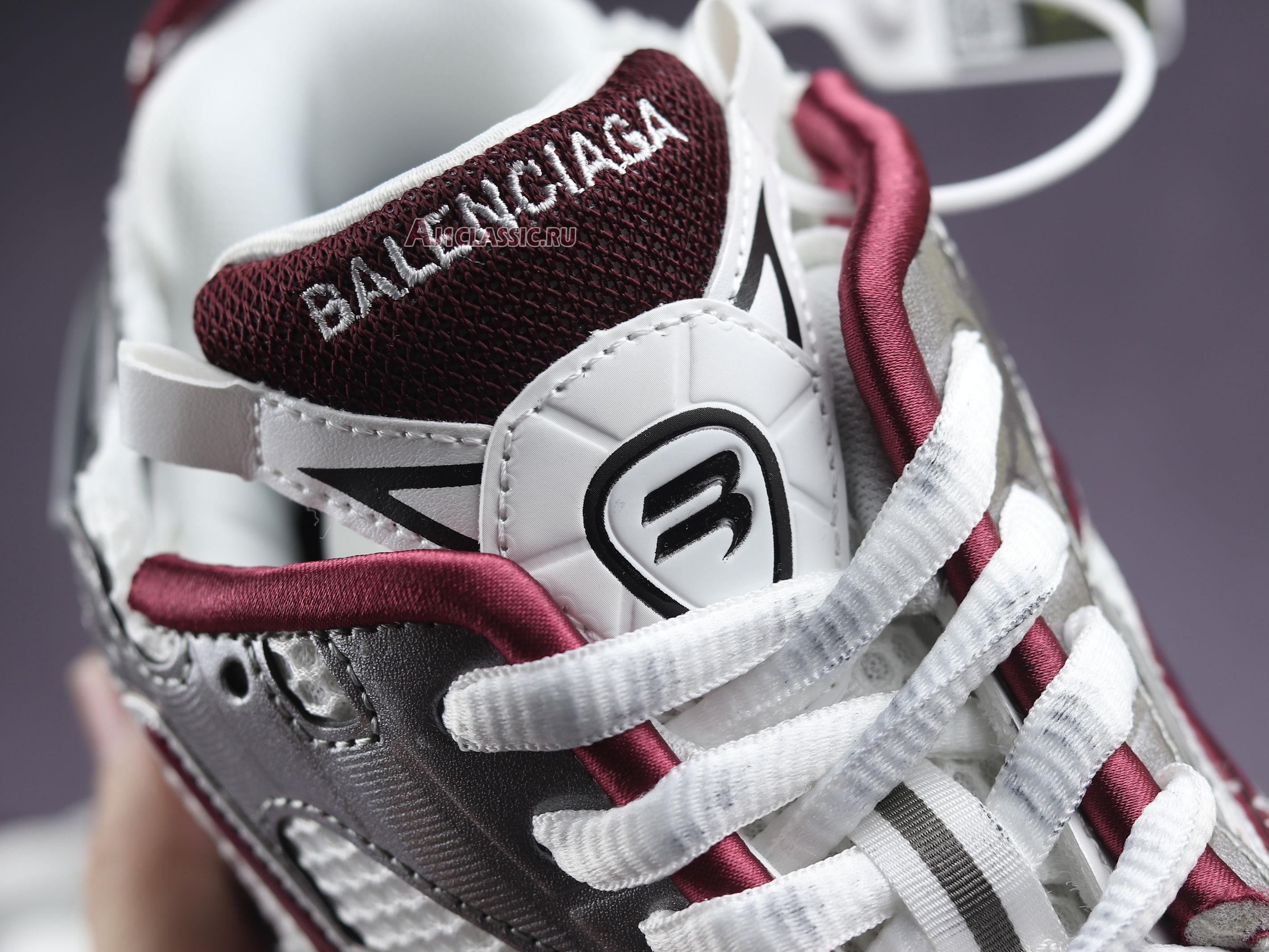 New Balenciaga Runner Sneaker "Burgundy" 677403 W3RB3 9069 Shoes