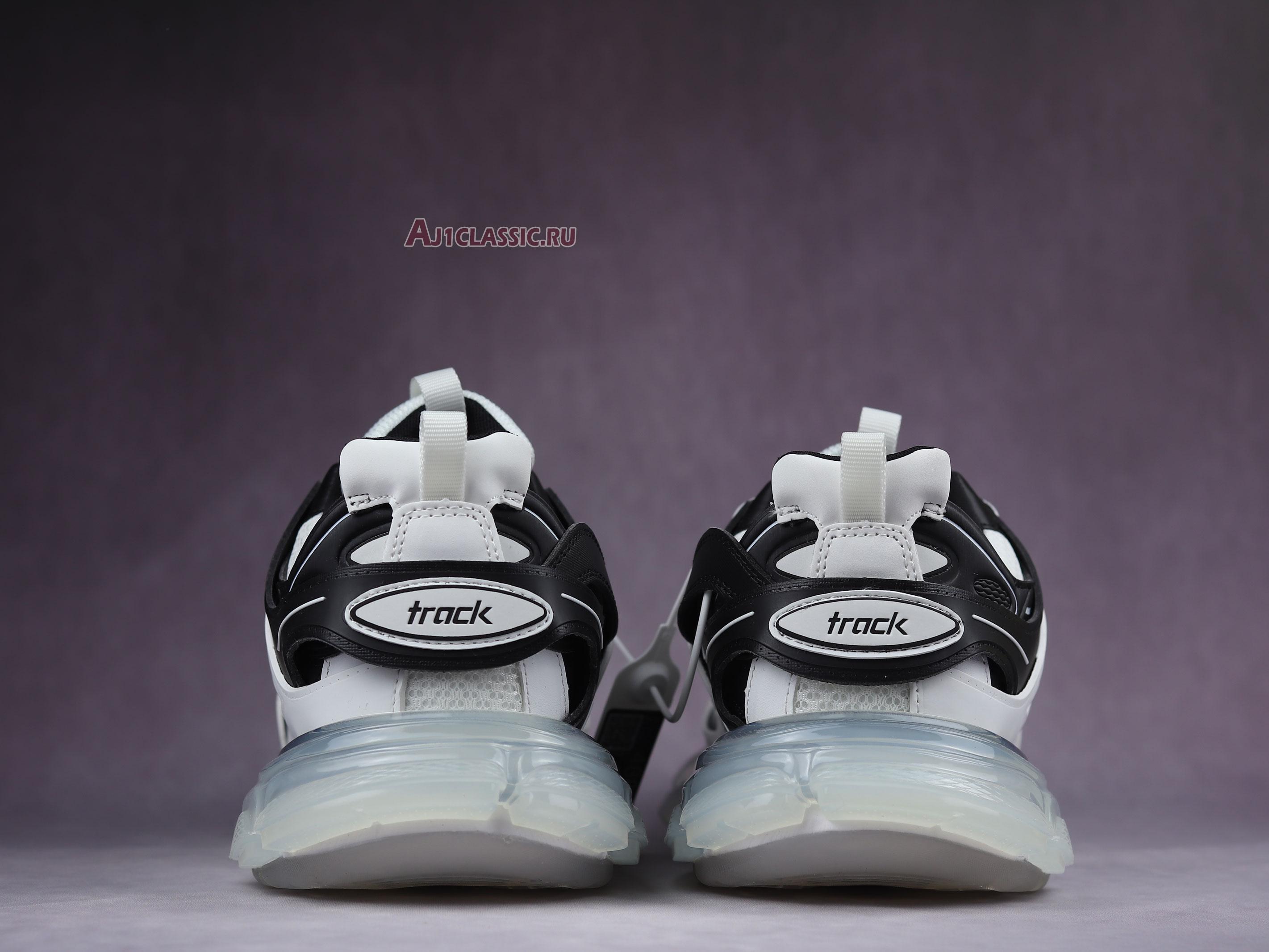 Balenciaga Track Sneaker "Clear Sole - White Black" 647741 W3BZ2 9010