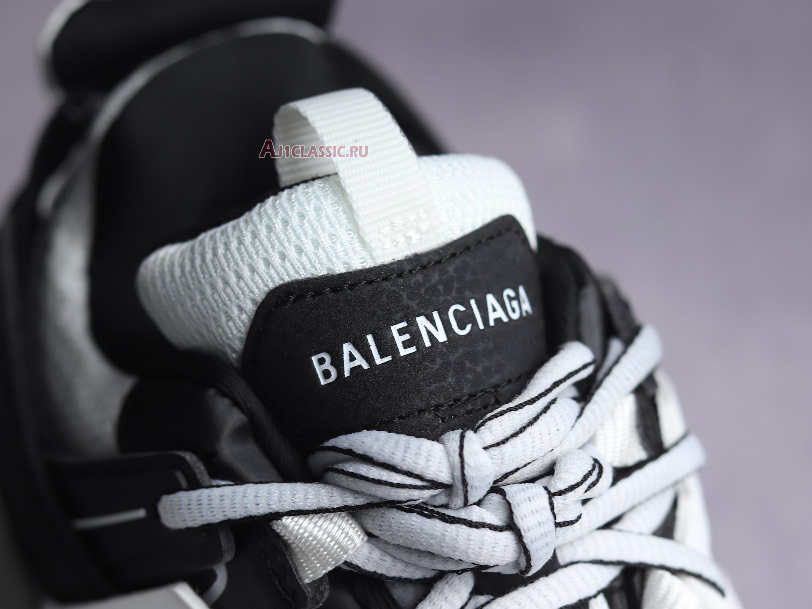 New Balenciaga Track Sneaker "Clear Sole - White Black" 647741 W3BZ2 9010 Shoes