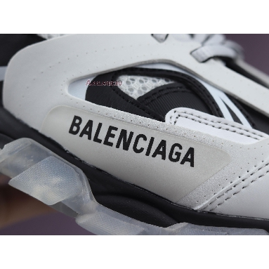 Balenciaga Track Sneaker Clear Sole - White Black 647741 W3BZ2 9010 White/Black Mens Womens Shoes