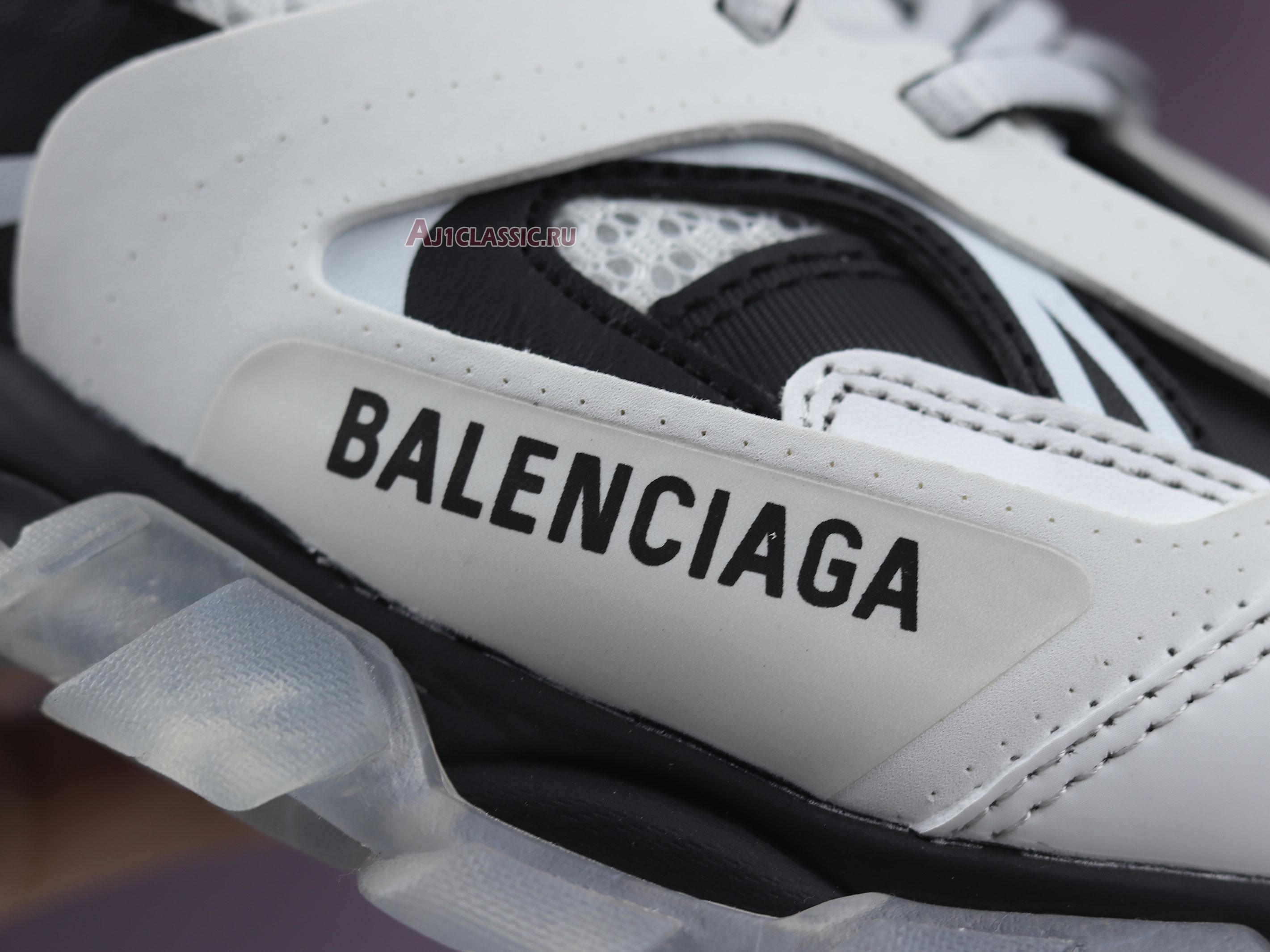 Balenciaga Track Sneaker "Clear Sole - White Black" 647741 W3BZ2 9010