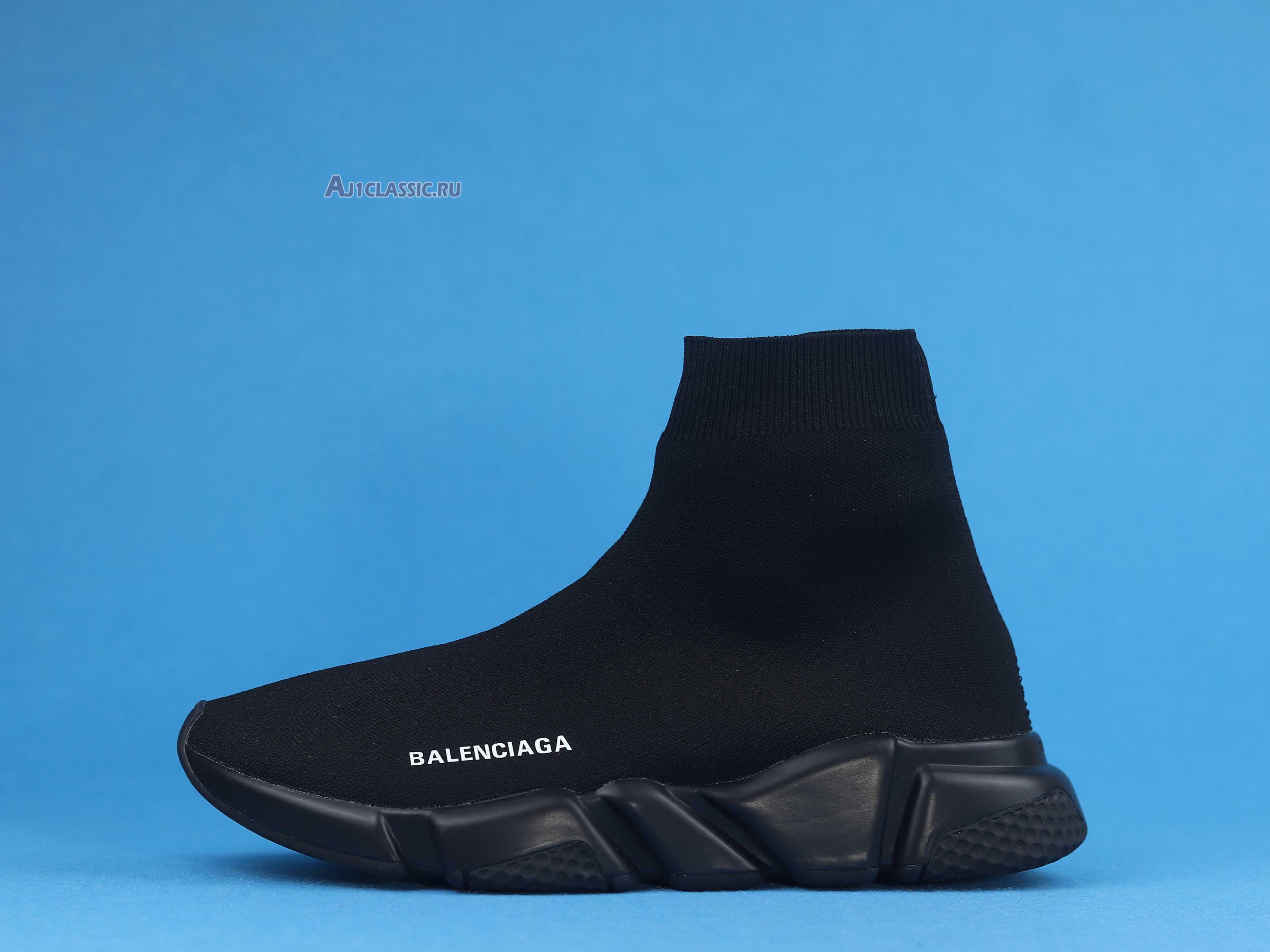 New Balenciaga Speed Sneaker "Black" 645056 W2DBP 1013 Shoes