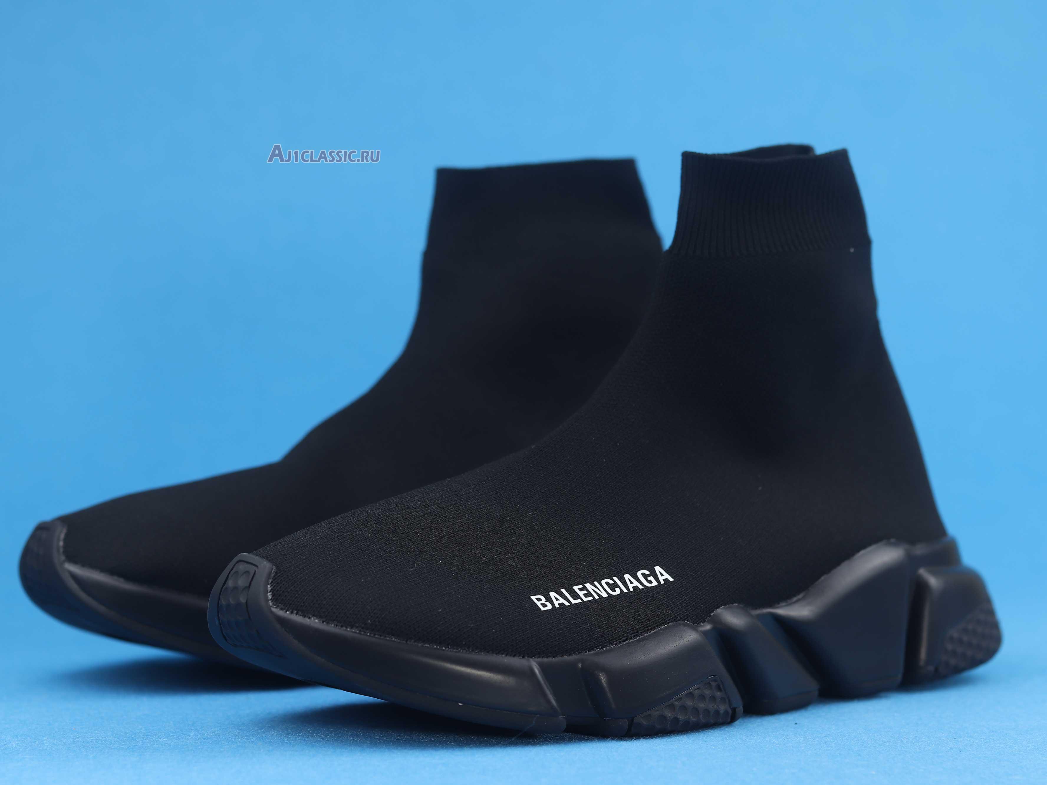 New Balenciaga Speed Sneaker "Black" 645056 W2DBP 1013 Shoes