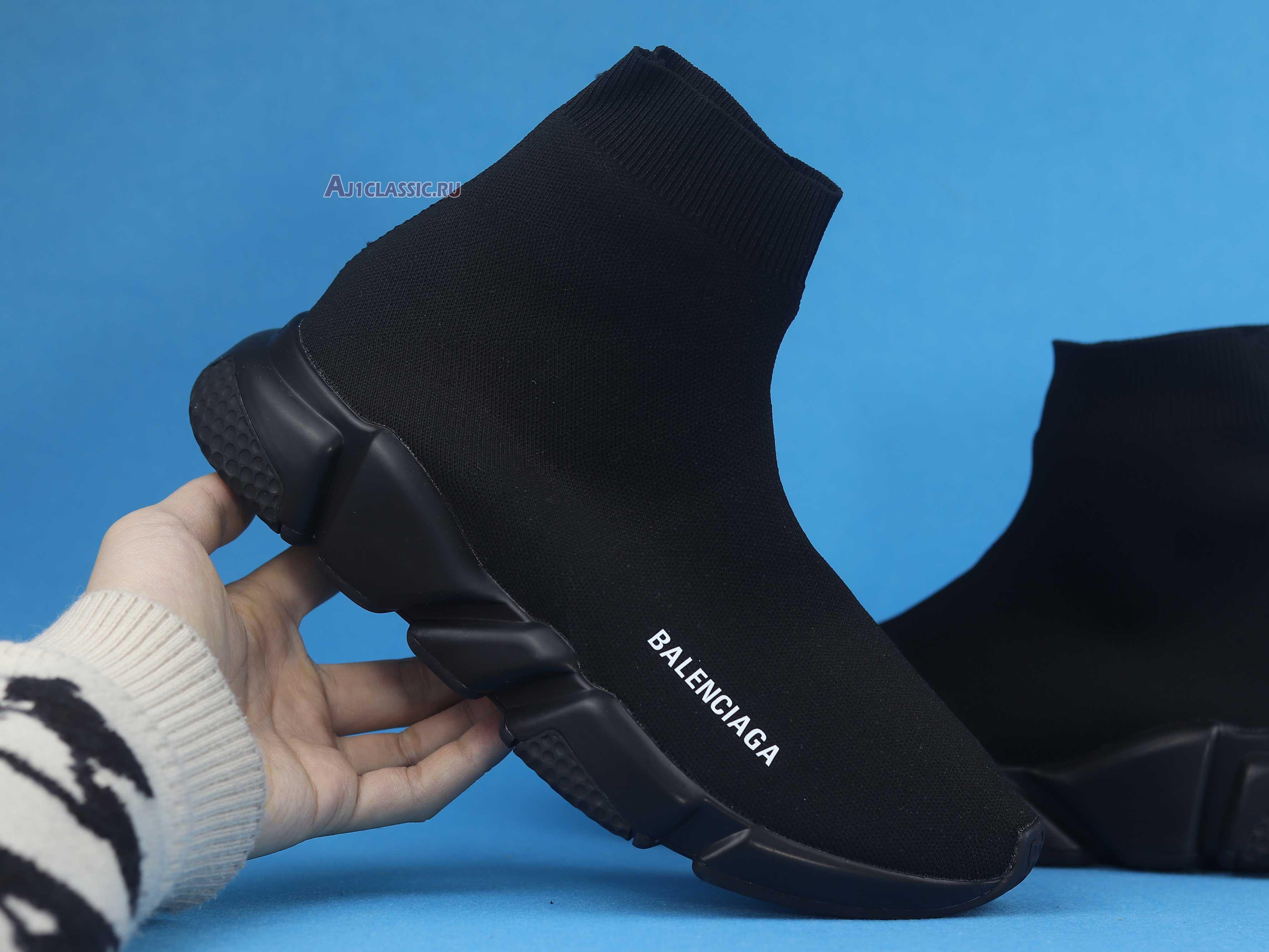 New Balenciaga Speed Sneaker "Black" 645056 W2DBP 1013 Shoes