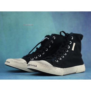 Balenciaga Paris High Destroyed - Black White 688752 W3RC1 1090 Black/White Sneakers