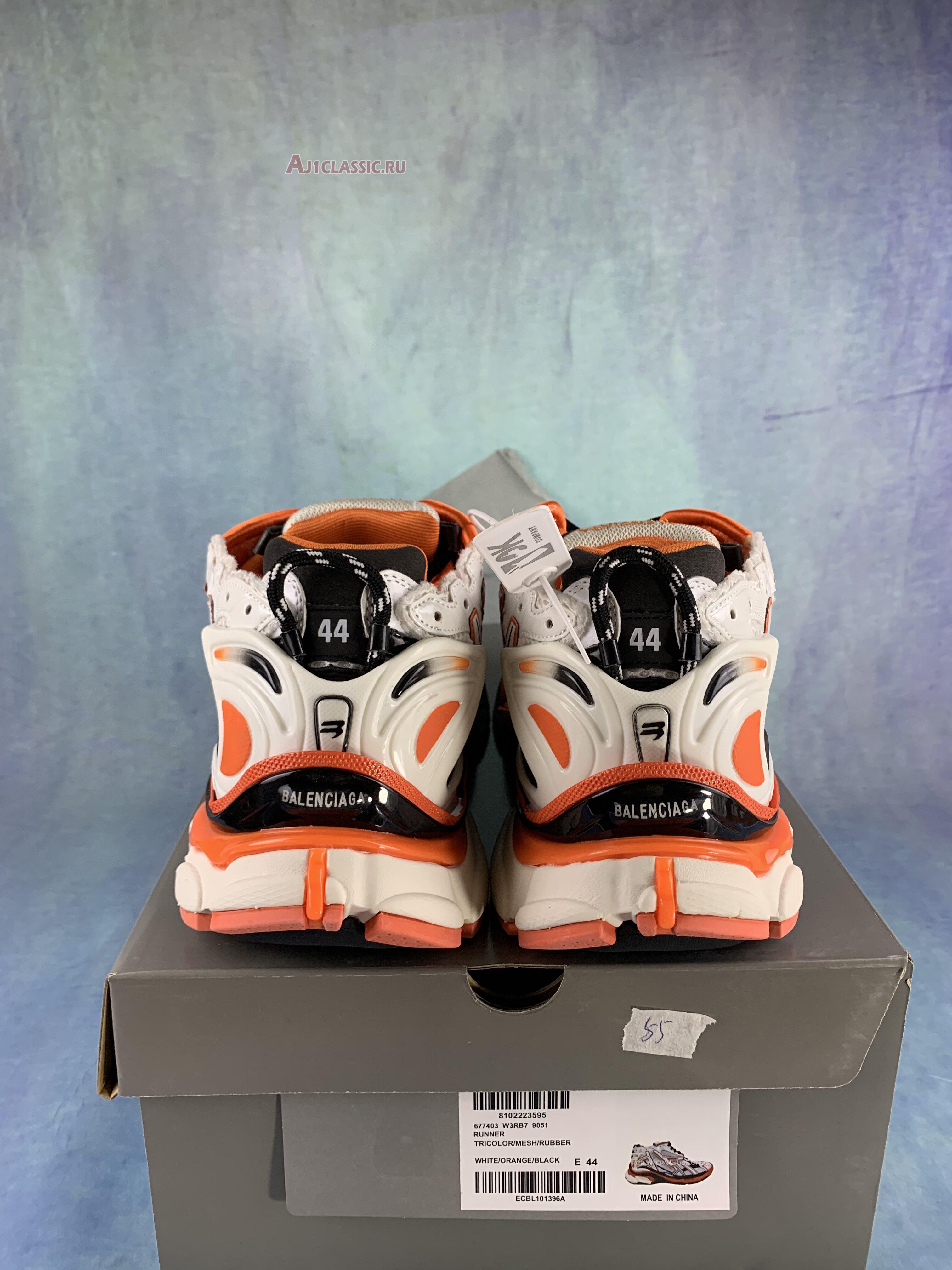 Balenciaga Runner Sneaker "Orange" 677402 W3RB7 9051