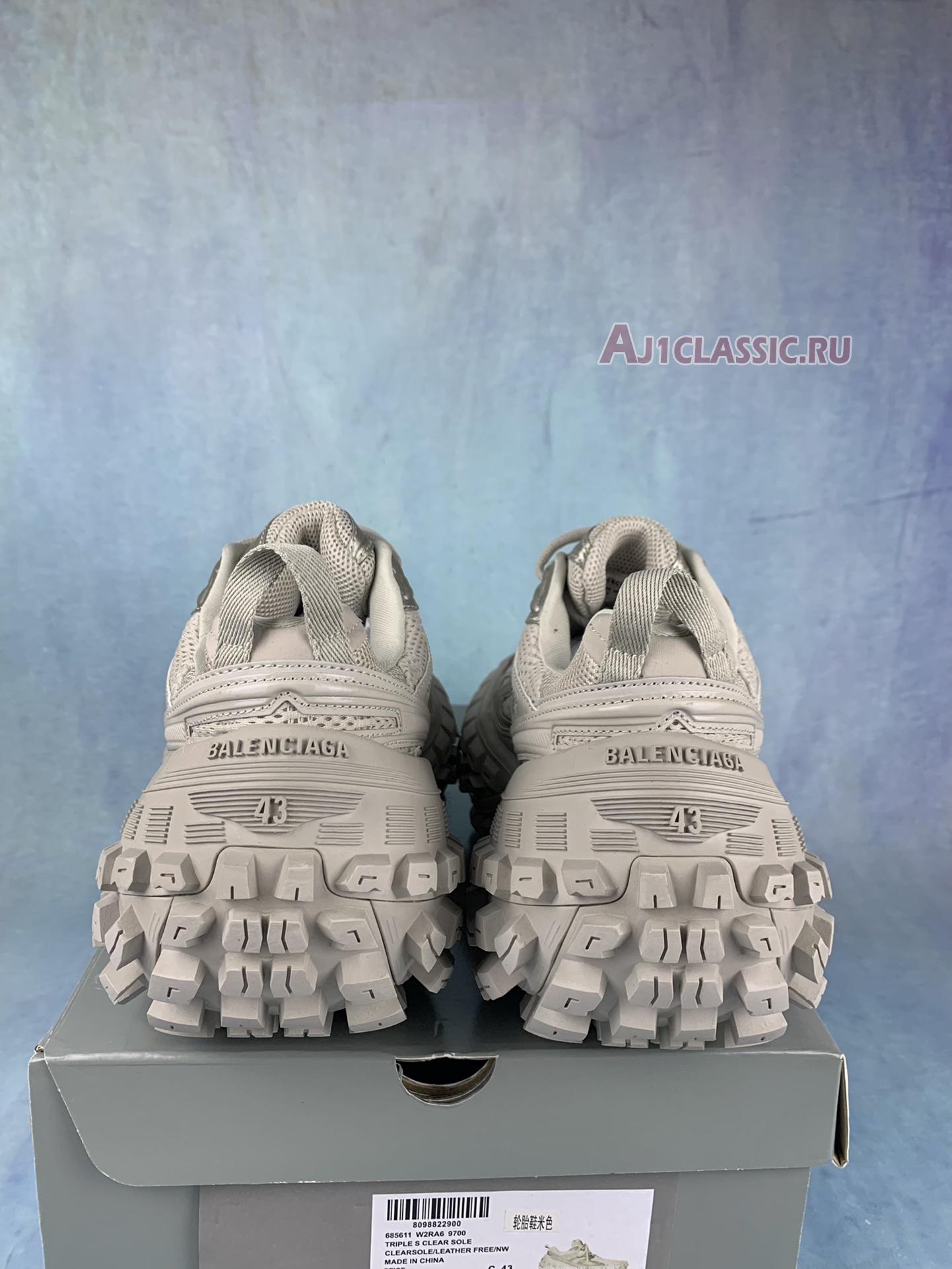 New Balenciaga Defender Sneaker "Beige" 685613 W2RA6 9700 Shoes