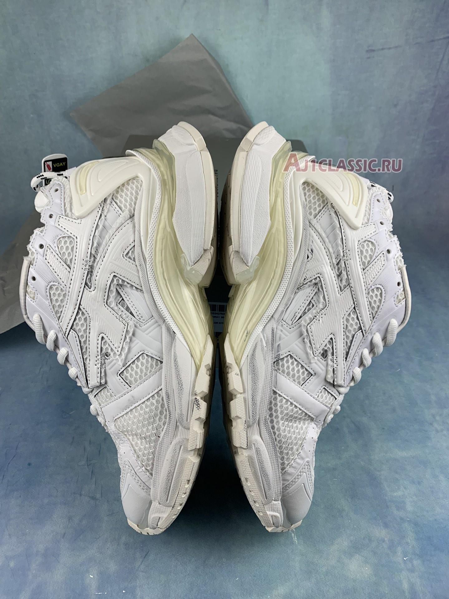 New Balenciaga Runner Sneaker "White" 677403 W3RB1 9000 Shoes