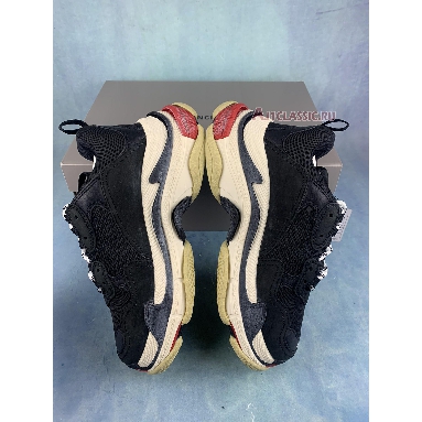 Balenciaga Triple S Sneaker Black Red 2018 533882 W09O1 1000 Black/Red Mens Womens Shoes