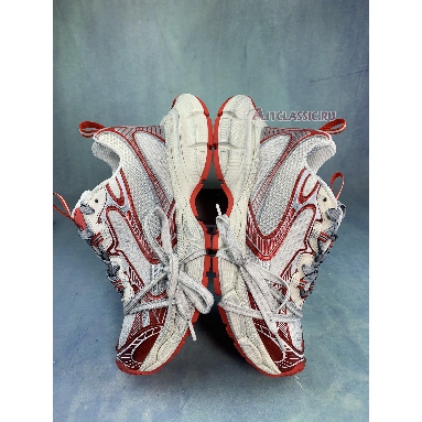 Balenciaga 3XL Sneaker Worn-Out - White Red 02 734734 W3XL2 9060-2 White/Red Sneakers