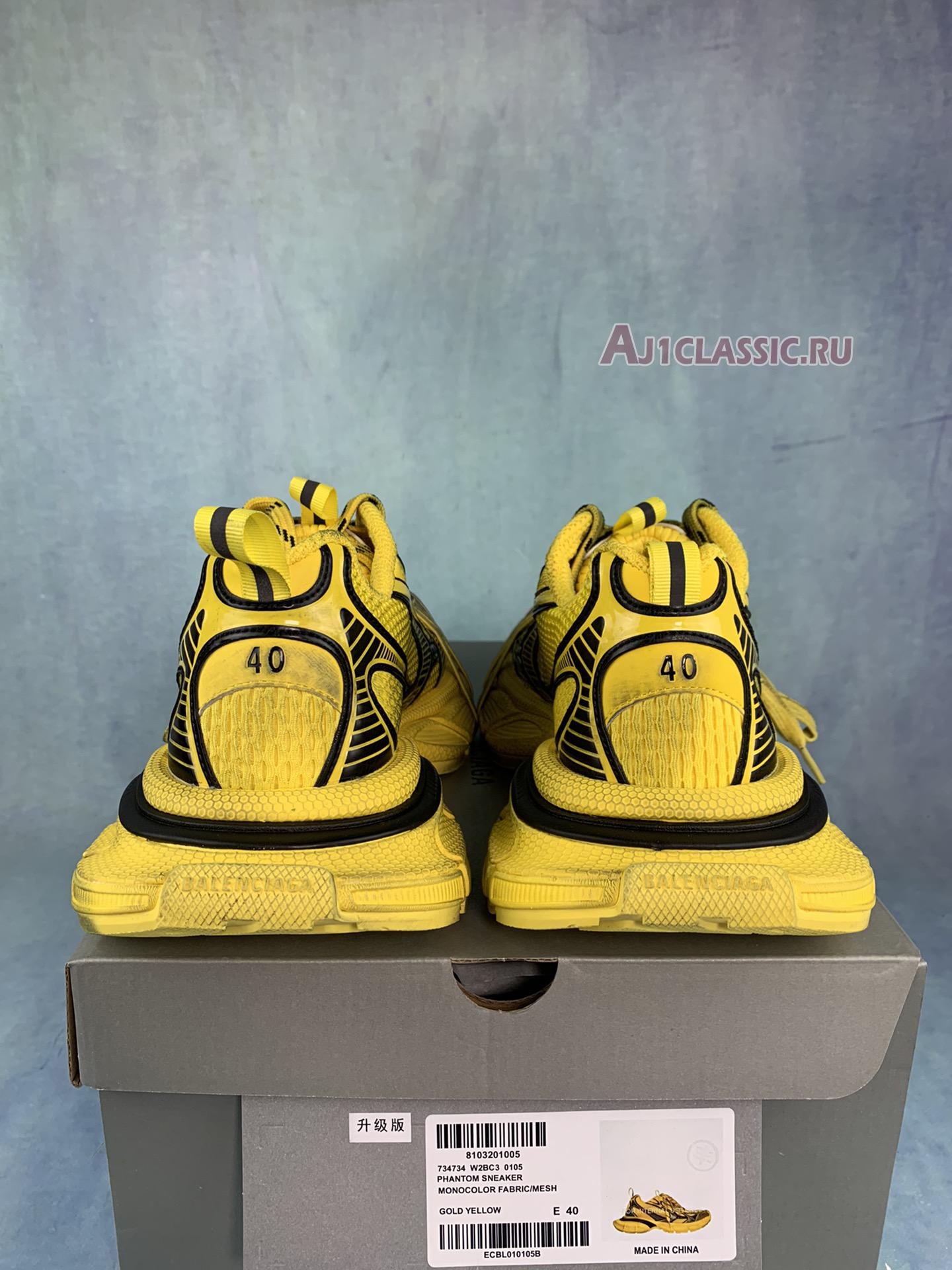 Balenciaga 3XL Sneaker "Worn-Out - Yellow Black" 734734 W3XL2 7010