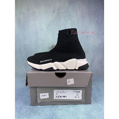 Balenciaga Speed Trainer Mid Black White Black 494371 W05G0 1000 Black/White/Black Sneakers