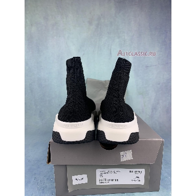 Balenciaga Speed Trainer Mid Black White Black 494371 W05G0 1000 Black/White/Black Sneakers