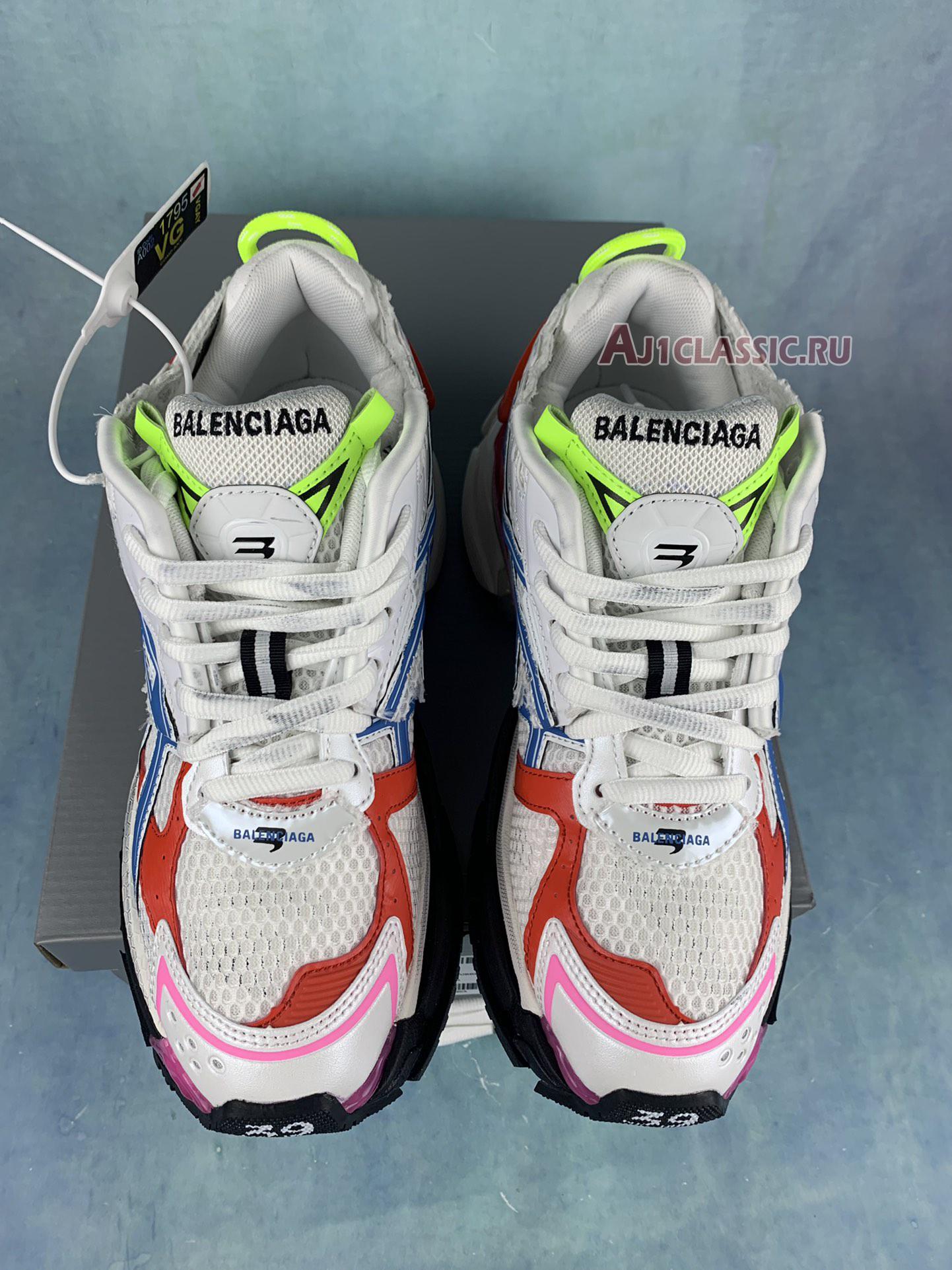 Balenciaga Runner Sneaker "White Multicolour" 677402 W3RB6 9645