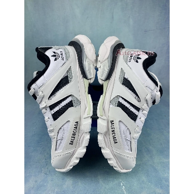 Balenciaga Adidas Track Forum Low Top Sneakers White Black 741107 W3CZ1 9010 White/Black Mens Womens Shoes