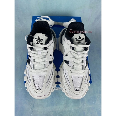 Balenciaga Adidas Track Forum Low Top Sneakers White Black 741107 W3CZ1 9010 White/Black Sneakers