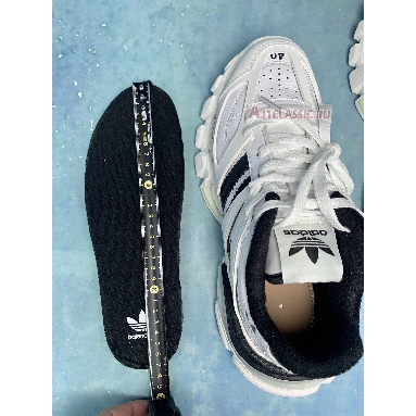 Balenciaga Adidas Track Forum Low Top Sneakers White Black 741107 W3CZ1 9010 White/Black Sneakers