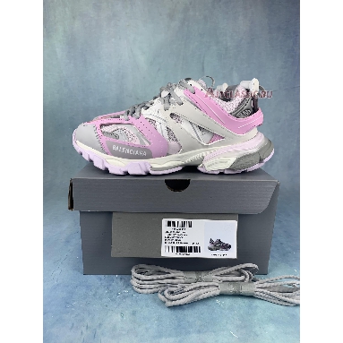 Balenciaga Track LED Sneaker Grey Pink 555036 W3AD6 1258 Grey/Pink/White Mens Womens Shoes