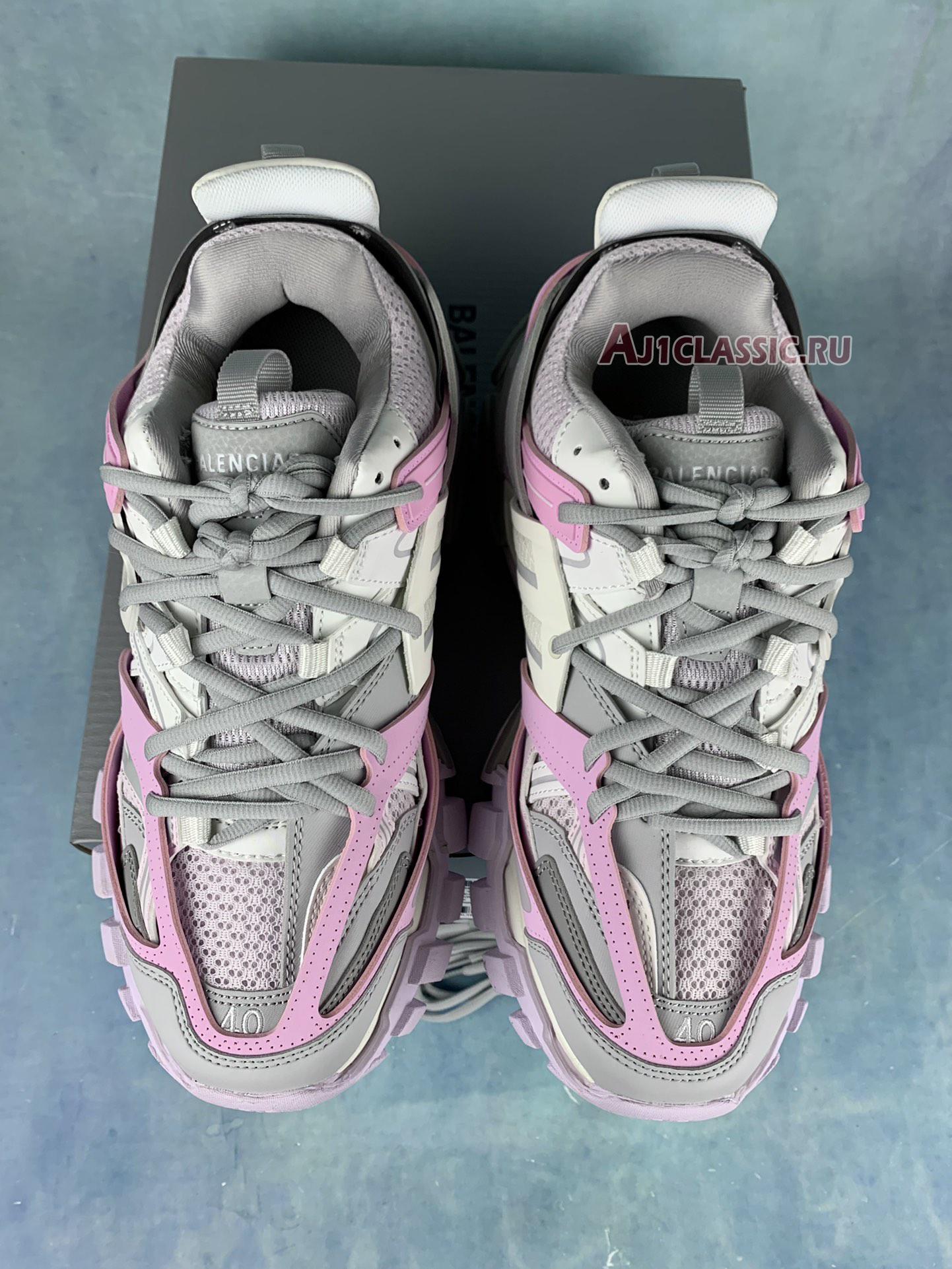 Balenciaga Track LED Sneaker "Grey Pink" 555036 W3AD6 1258