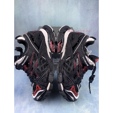 Balenciaga Track.2 Trainer Black Burgundy 568614 W2GN3 6000 Black/Burgundy/Grey Sneakers