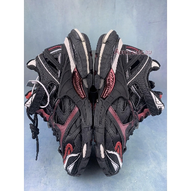 Balenciaga Track.2 Trainer Black Burgundy 568614 W2GN3 6000 Black/Burgundy/Grey Sneakers