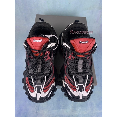 Balenciaga Track.2 Trainer Black Burgundy 568614 W2GN3 6000 Black/Burgundy/Grey Sneakers