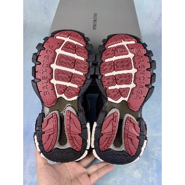 Balenciaga Track.2 Trainer Black Burgundy 568614 W2GN3 6000 Black/Burgundy/Grey Sneakers