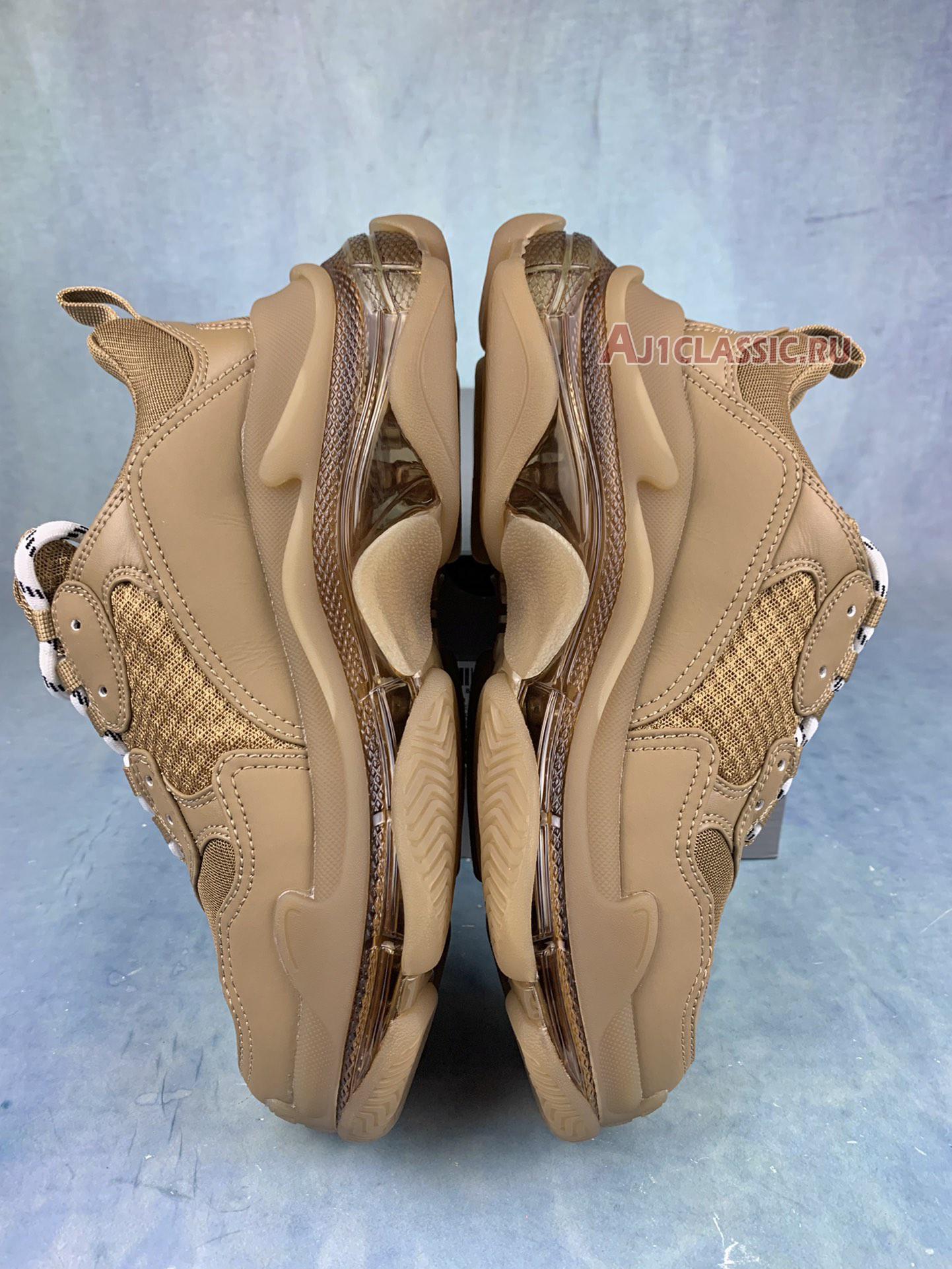 Balenciaga Triple S Sneaker "Clear Sole - Light Camel" 541624 W2GA1 2706