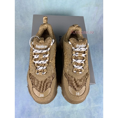 Balenciaga Triple S Sneaker Clear Sole - Light Camel 541624 W2GA1 2706 Light Camel/Brown Sneakers