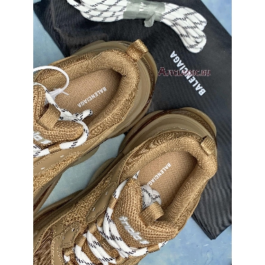 Balenciaga Triple S Sneaker Clear Sole - Light Camel 541624 W2GA1 2706 Light Camel/Brown Sneakers