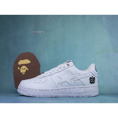 A Bathing Ape Bapesta White 1H71191821-WHT White/Black Sneakers