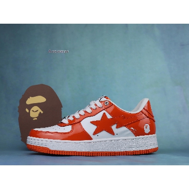 A Bathing Ape Bapesta Orange 1H70191001-ORG Orange/White Sneakers