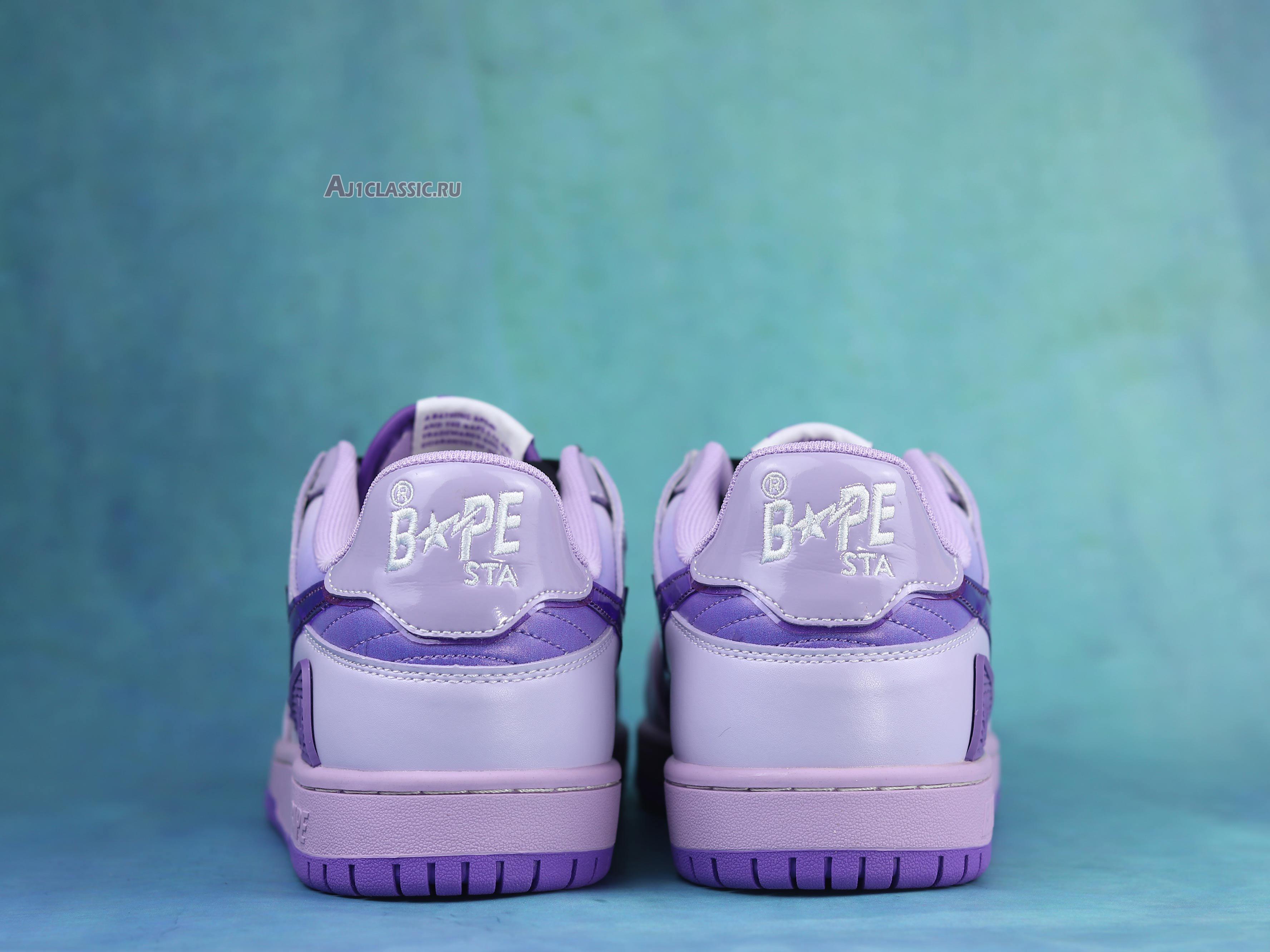 A Bathing Ape Bapesta Sk8 Sta M1 "Purple" 1I30191003-PUR