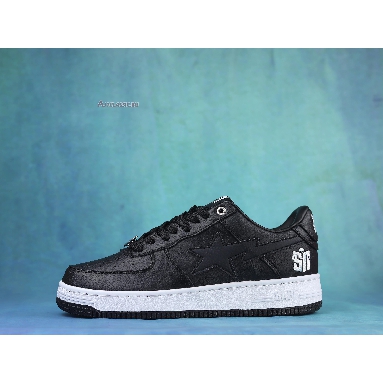 A Bathing Ape Bapesta Black 1H71191002-BLK Black/White Sneakers