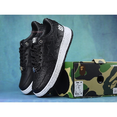 A Bathing Ape Bapesta Black 1H71191002-BLK Black/White Sneakers