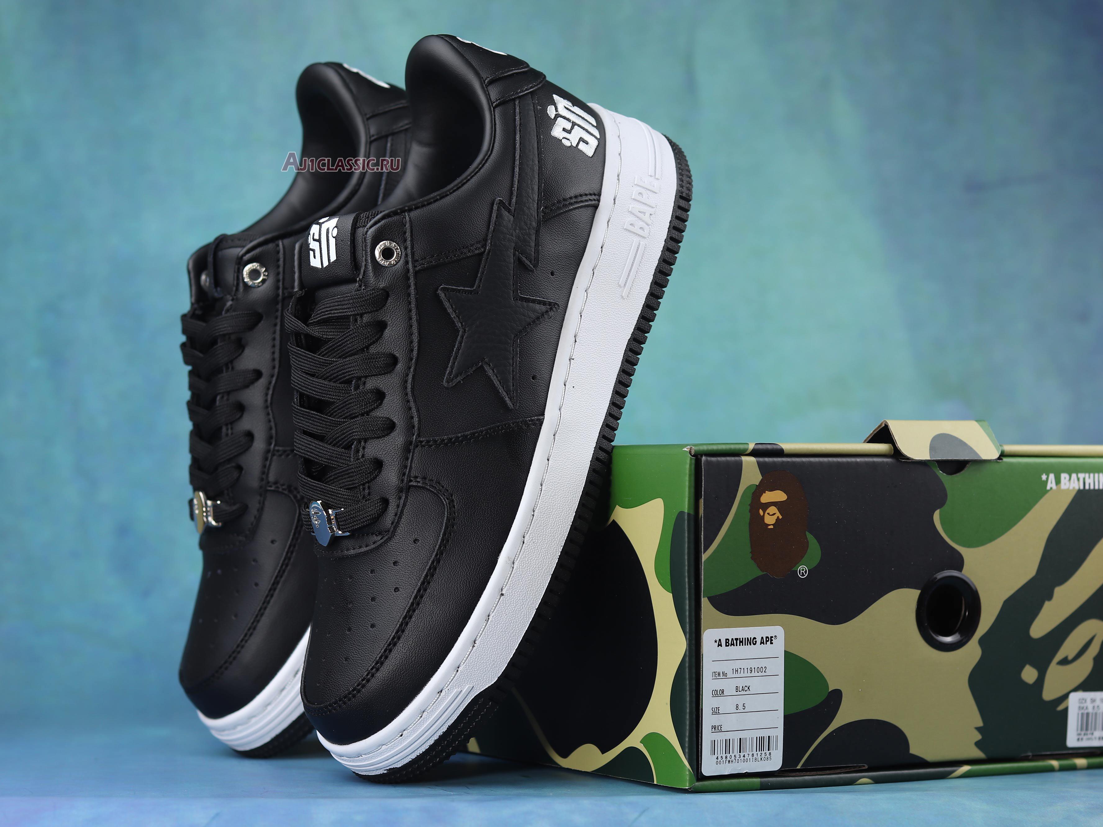 A Bathing Ape Bapesta "Black" 1H71191002-BLK