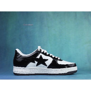 A Bathing Ape Bapesta Black White 1H70191001-BLK Black/White Mens Womens Shoes